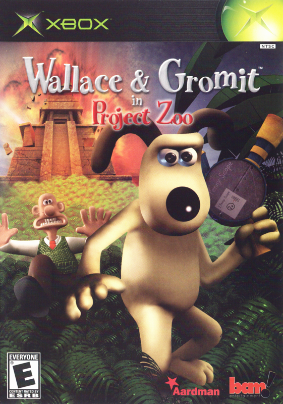 Wallace & Gromit in Project Zoo box art for Xbox